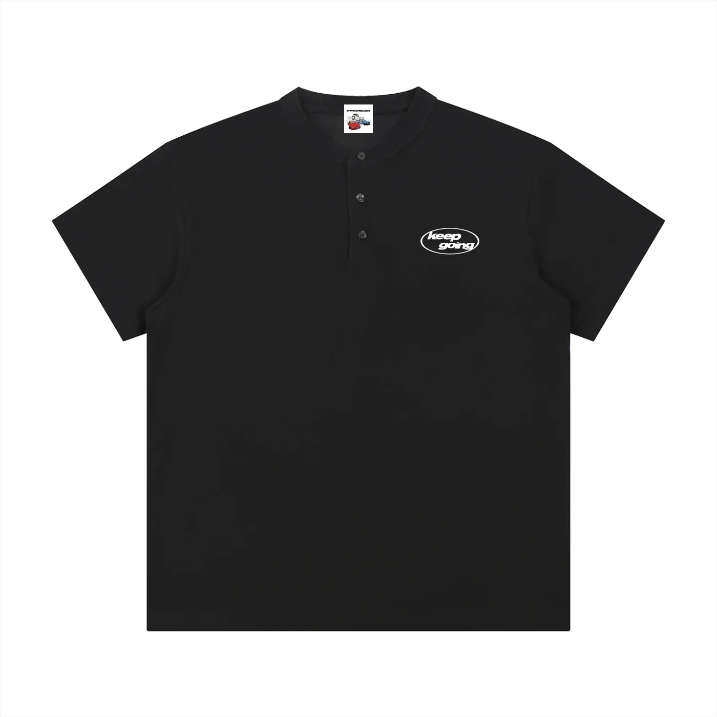 Short Sleeve Henley Shirt