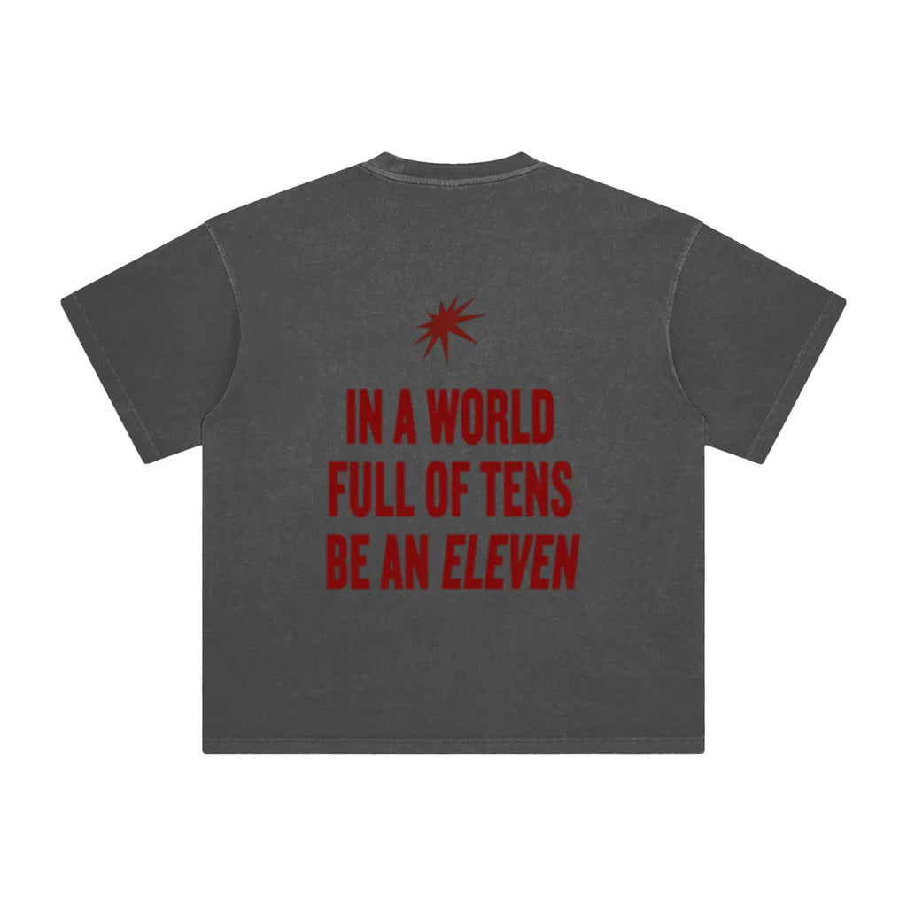 Enzyme Washed T-Shirt