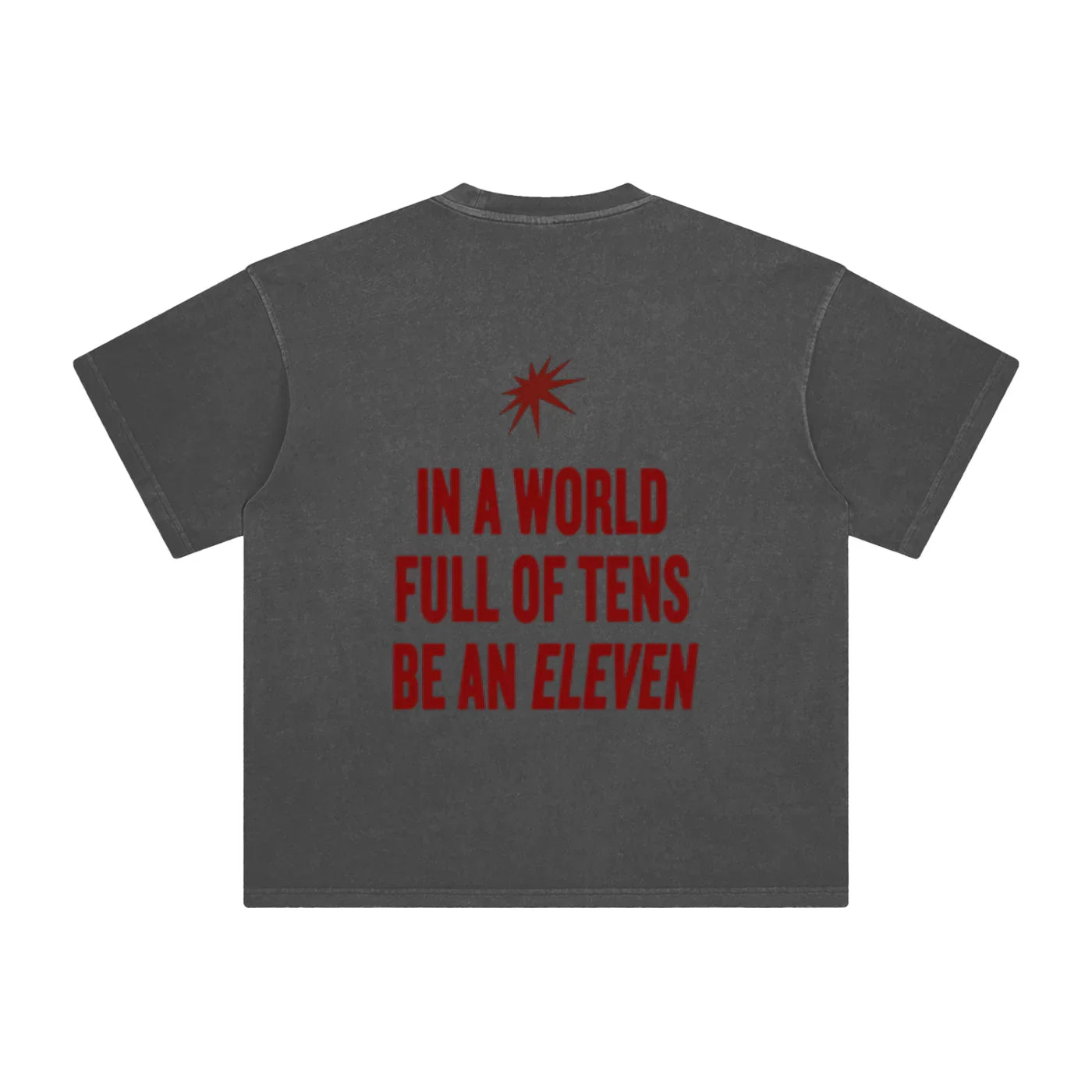 Enzyme Washed T-Shirt