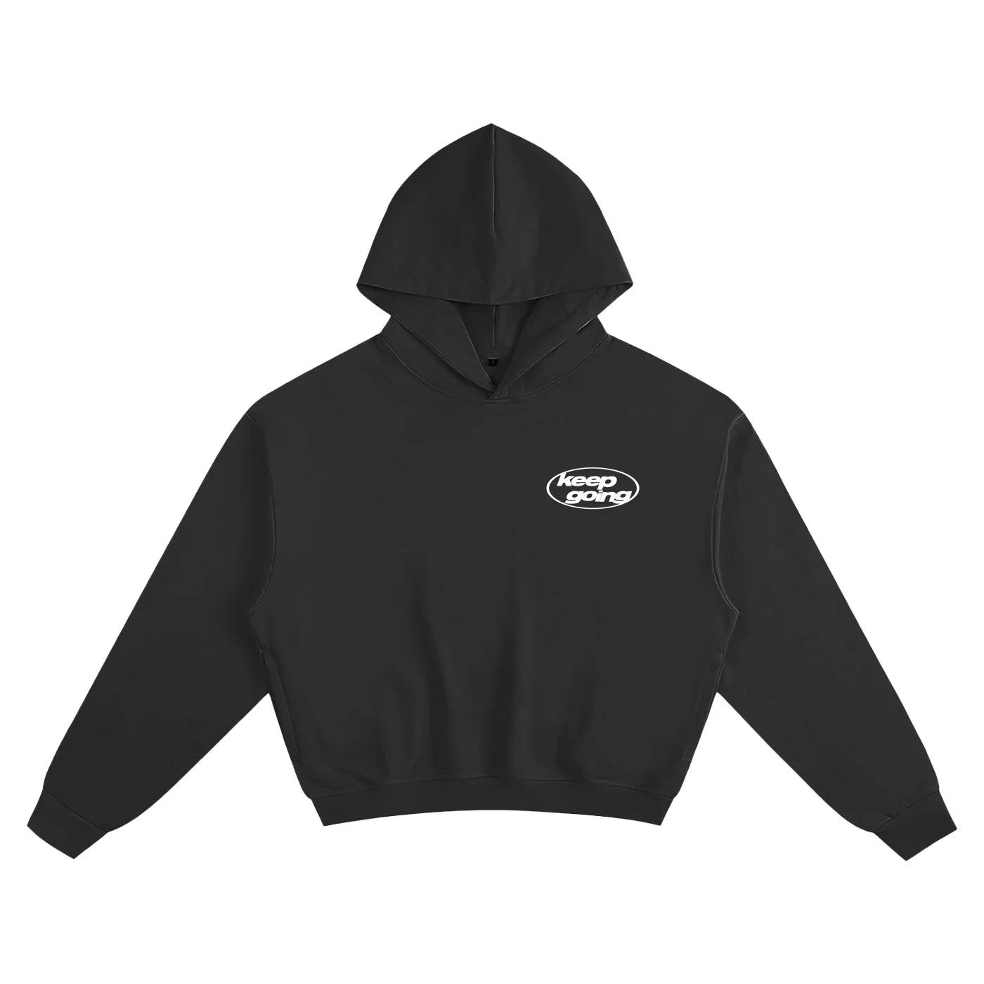 Unisex Cotton Cropped Hoodie