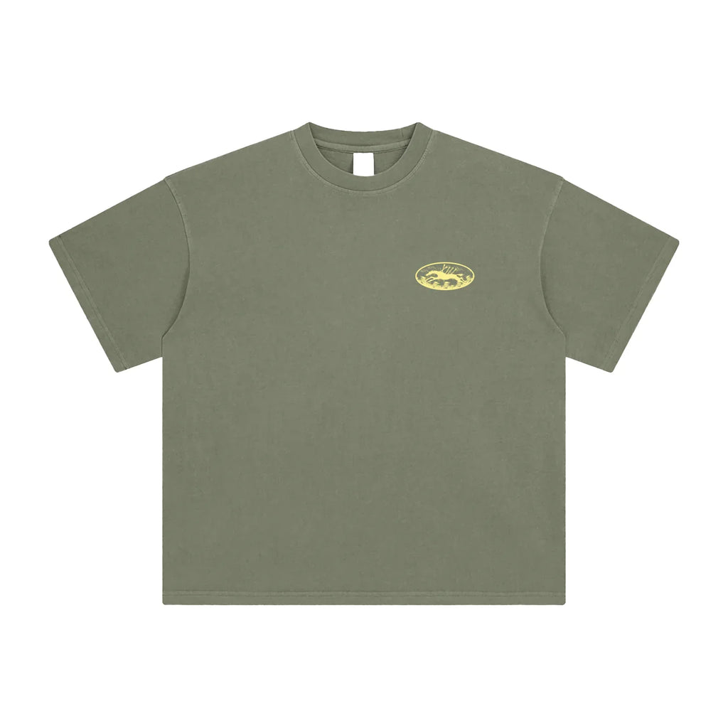 Enzyme Washed T-Shirt