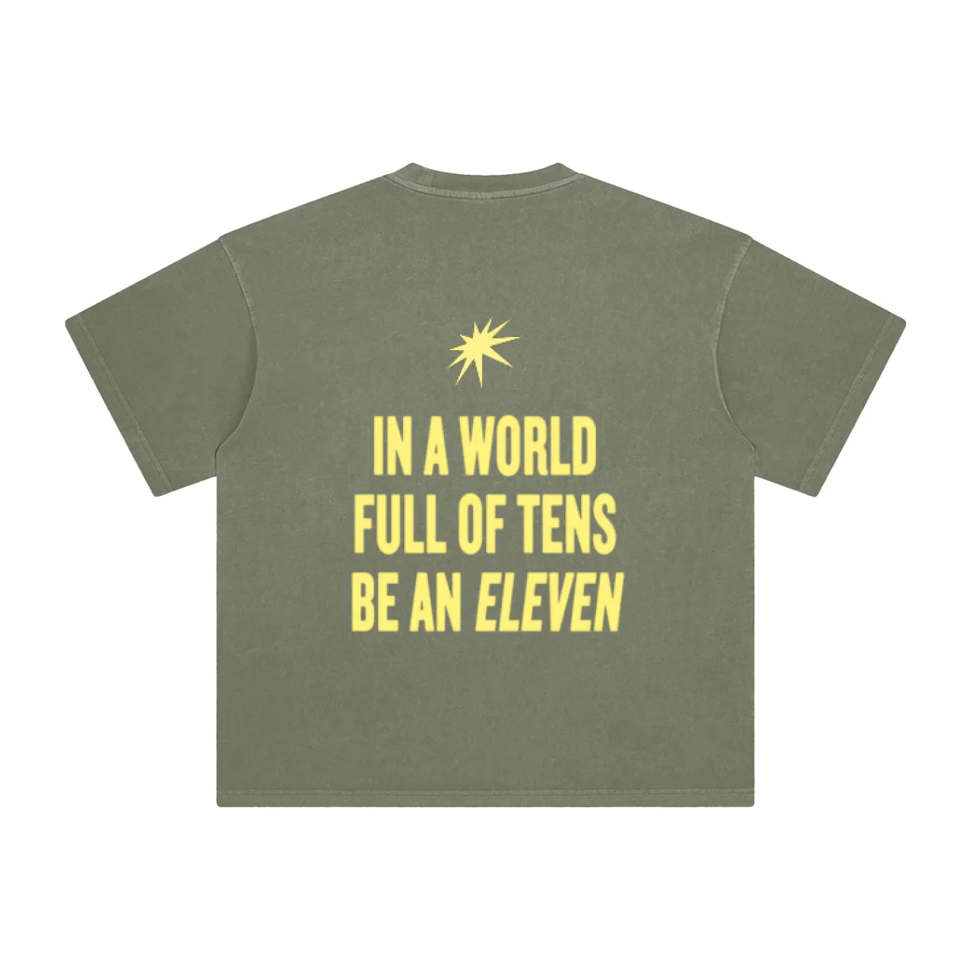 Enzyme Washed T-Shirt